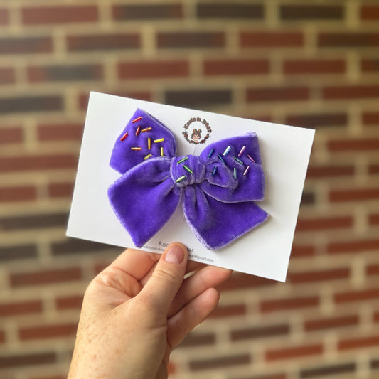 Purple Reign Silk Velvets (Plain and Embellished)